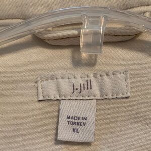 J. Jill Off-White Blouse XL